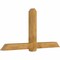 Ekena Millwork Eugene Rough Sawn Timber Gable Bracket, Western Red Cedar, 84"W x 42"H x 6"D x 6"F, 12/12 Pitch GBW084X42X0606EUG00RWR - alternate 4